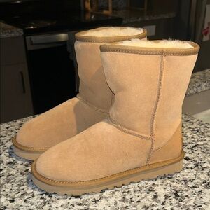 UGG Classic Tan Shearling Boots